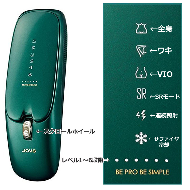 JOVS Dora Scrollの使い方