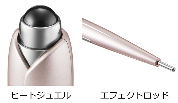 Beauty Face Stick Rin　ヒートジュエル・シルクタッチ4Dローラーとエフェクトロッド